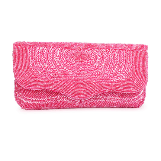 Designer Beaded party wear handmade clutch purse