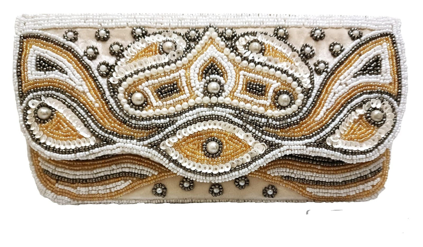 Women Handmade Partywear Clutch Purse