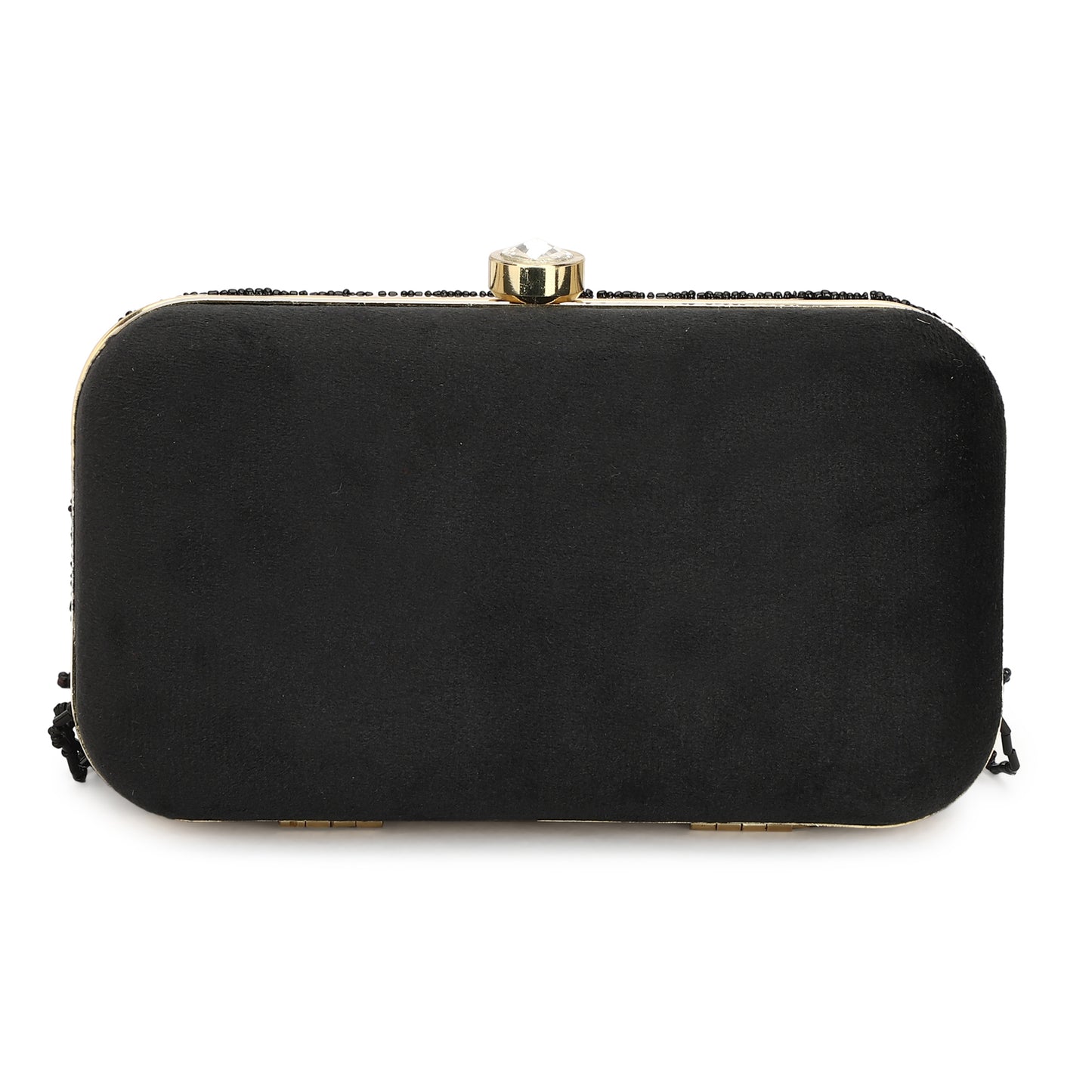 Beaded designer girls party clutch purse