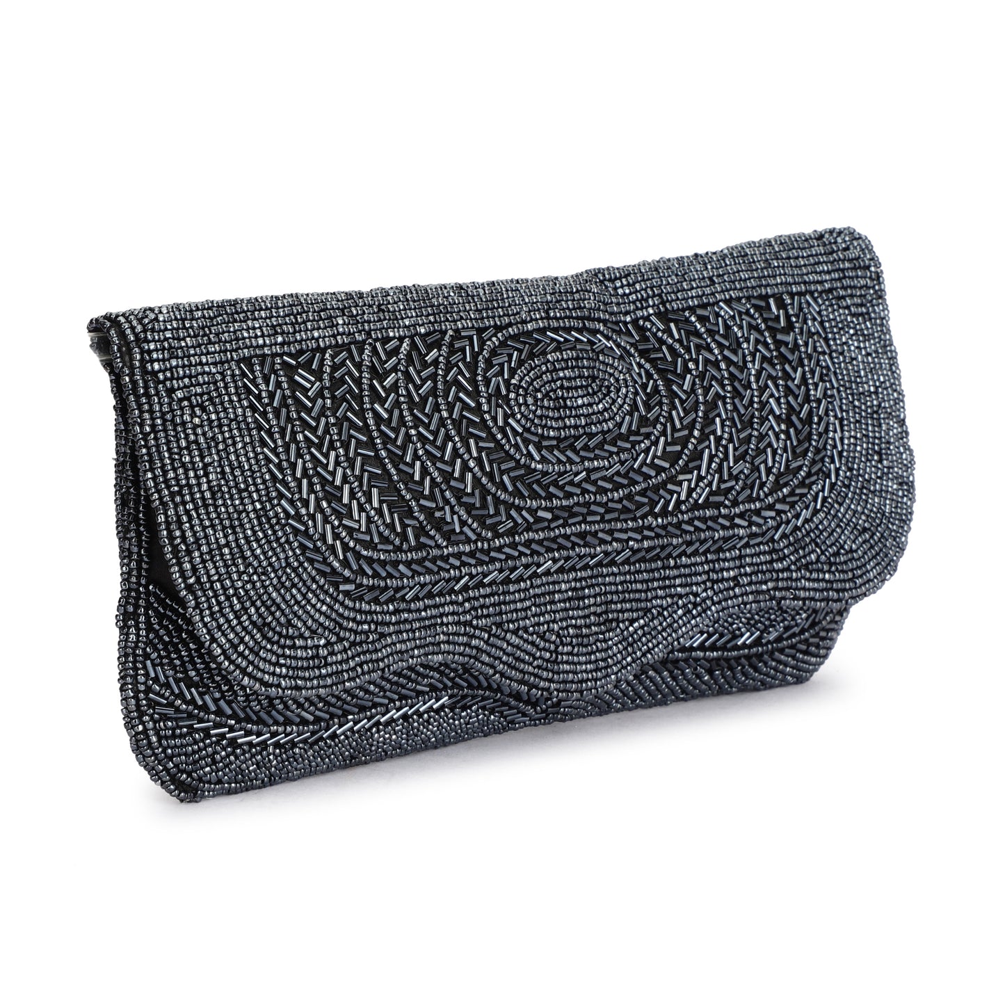 Designer Beaded party wear handmade clutch purse