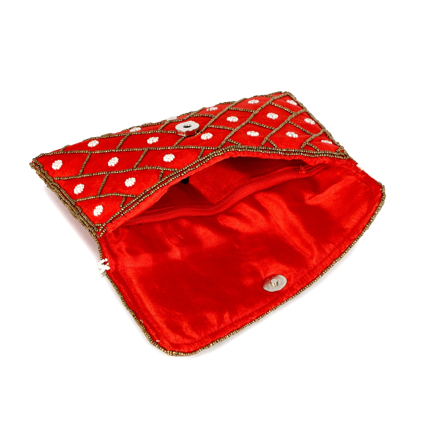 women beaded casual partywear sling bag