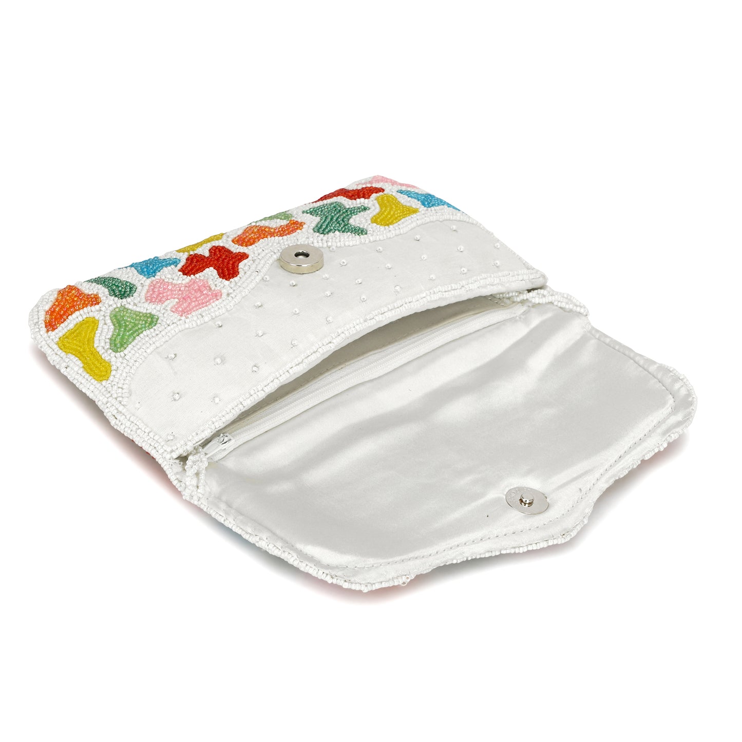 Multicolor women clutch purse