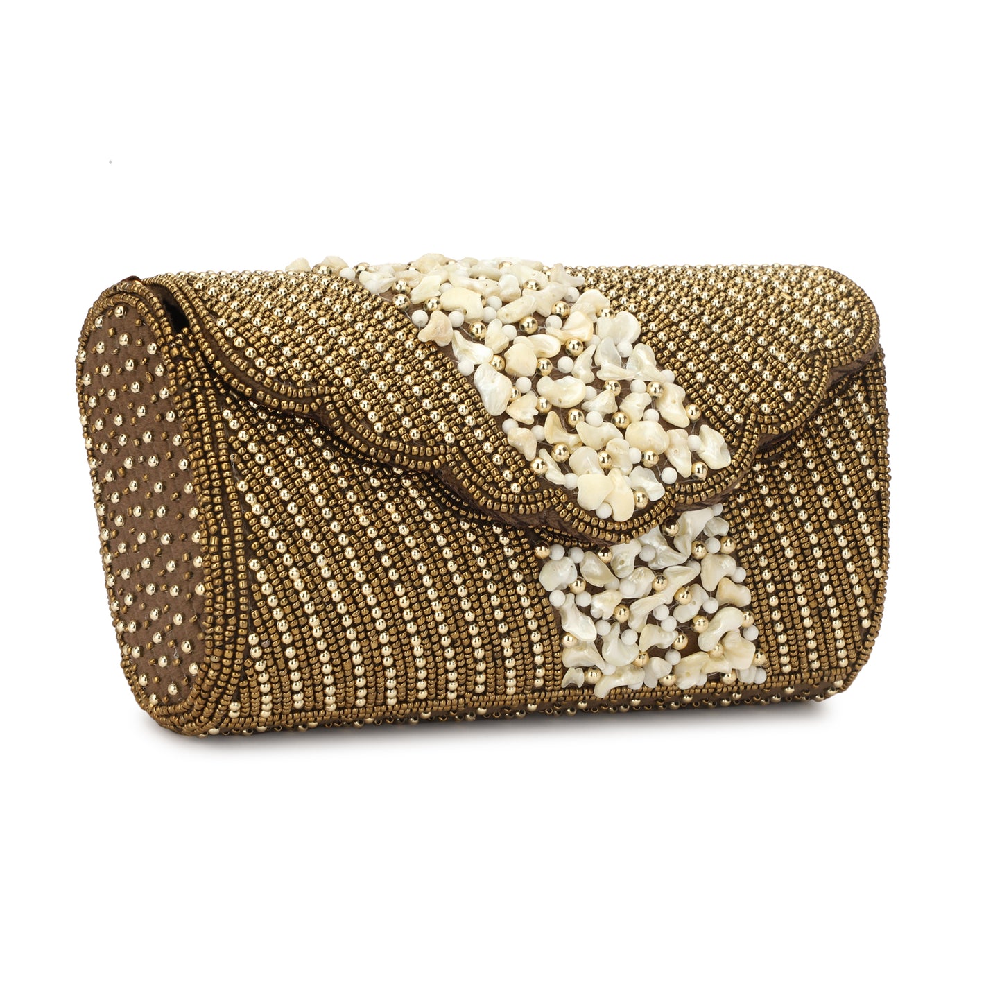 Women's Glitter Floral Rhinestone Beaded Evening Party Clutch Wedding Bag Wallet