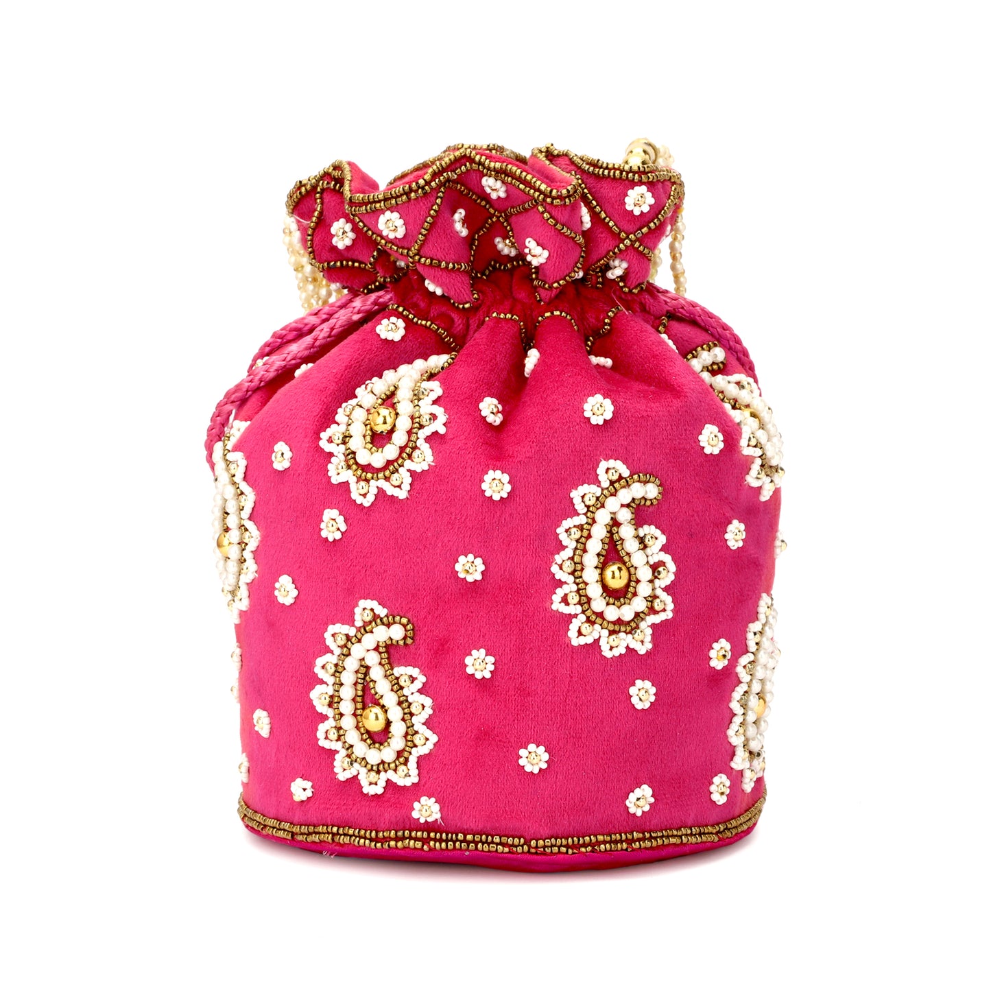 Zardosi work women Designer pasiely design potli bag