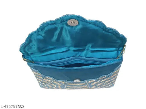 Designer beaded women clutch purse