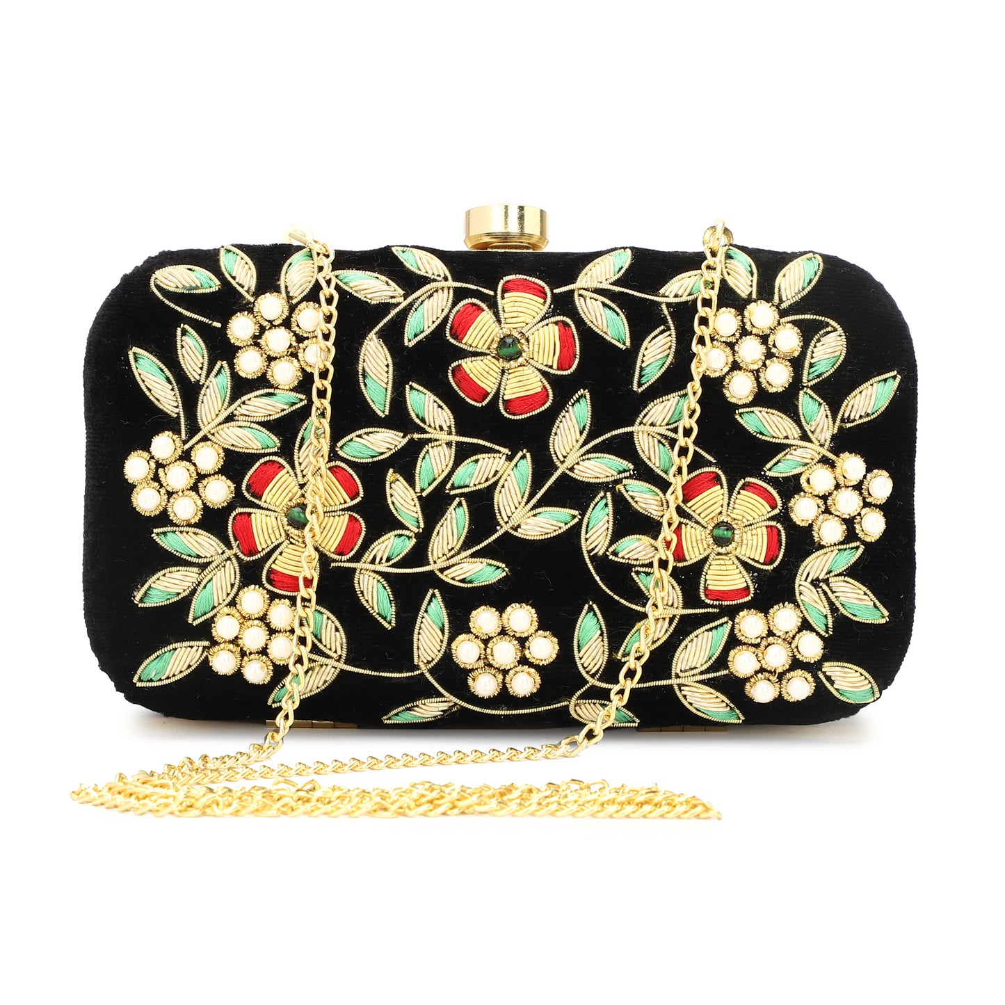 stylish decorative designer women clutch purse