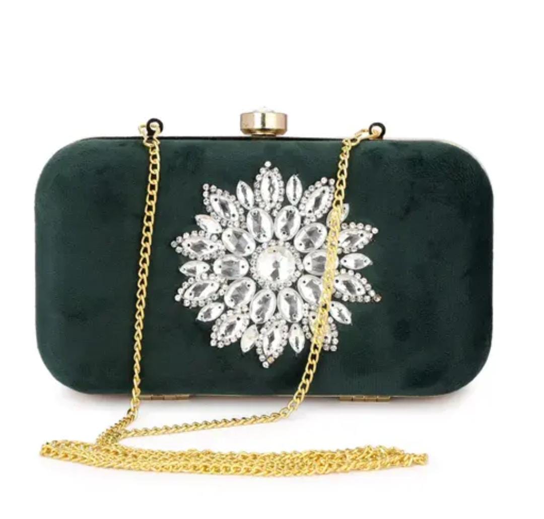 Beaded fashion women designer part clutch purse