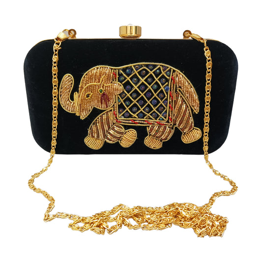 Designer women elegant partywear clutch purse