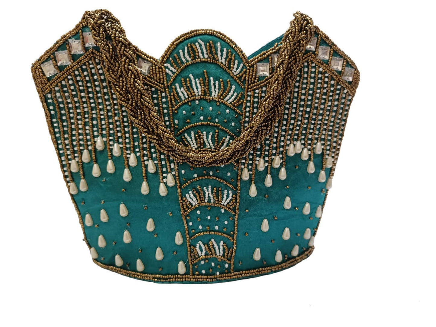 Designer bead Work Ladies Hand Bag