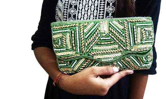 Stylish Handmade women and girls partywear clutch purse