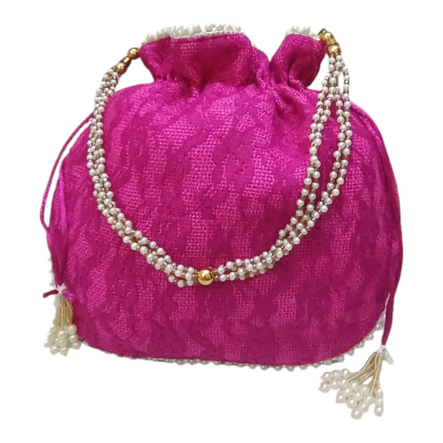 Latest design women jute potli bag